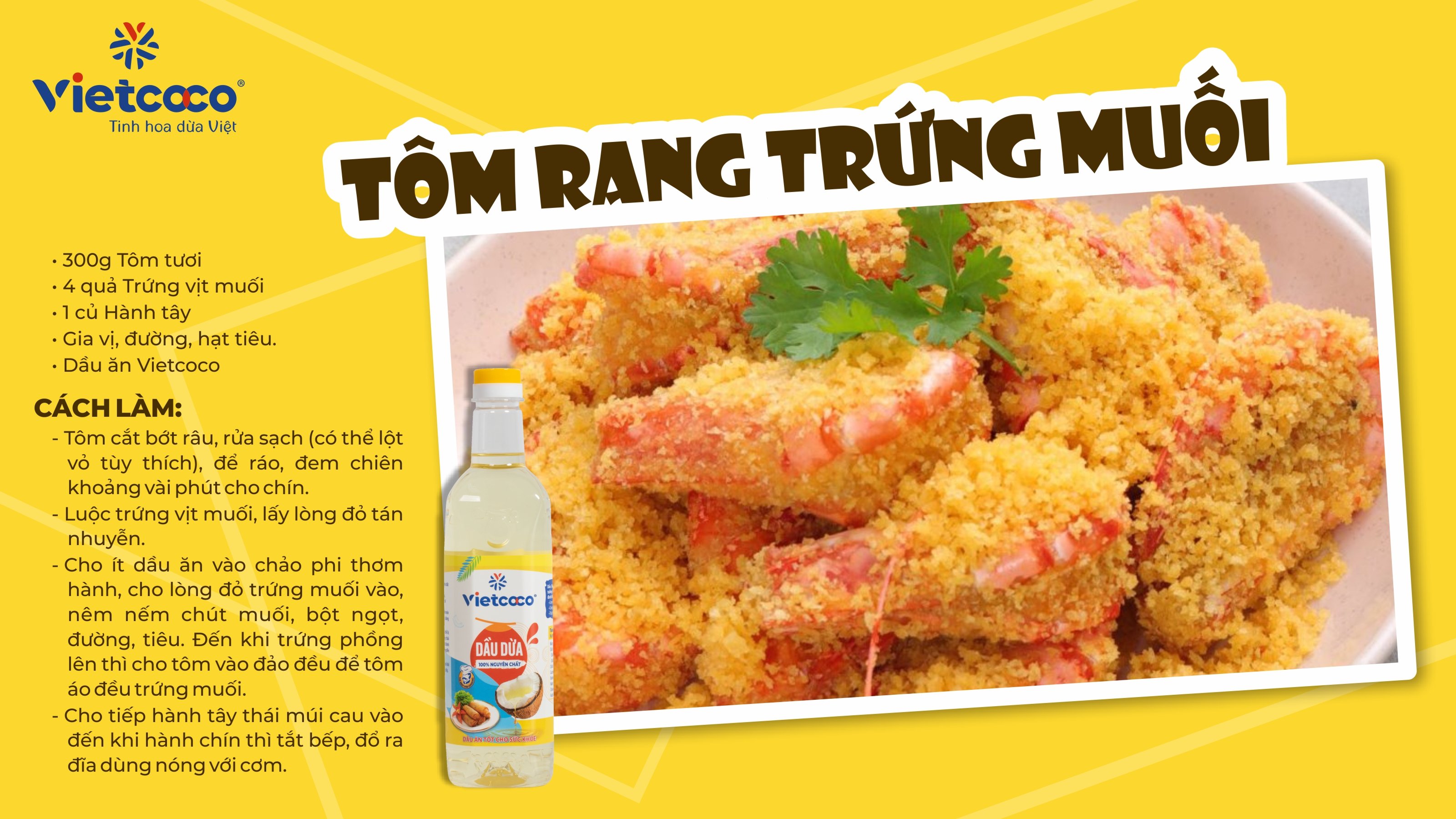 Tôm rang trứng muối